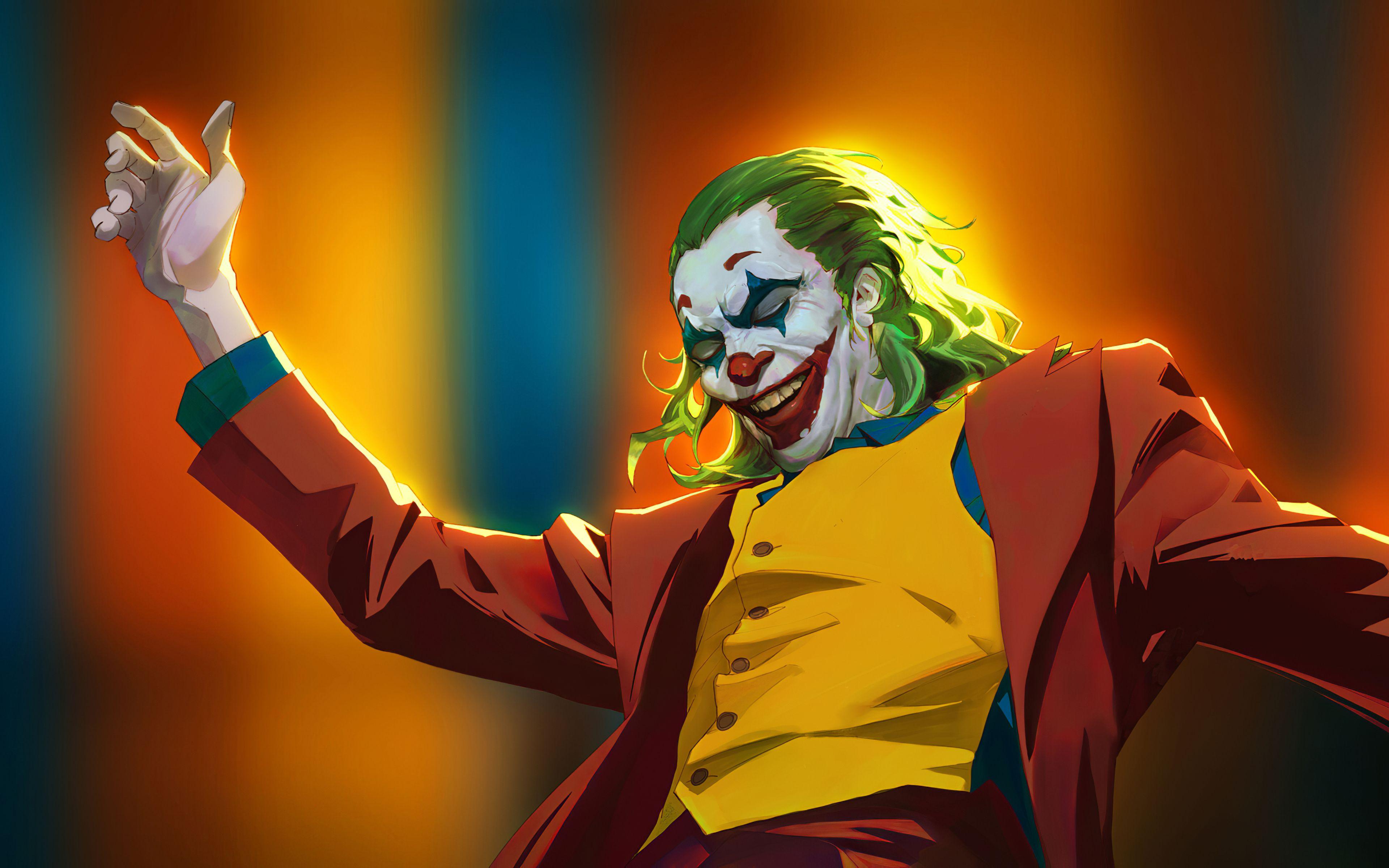 3840x2400 Joker Danger Laugh 4k HD 4k .
