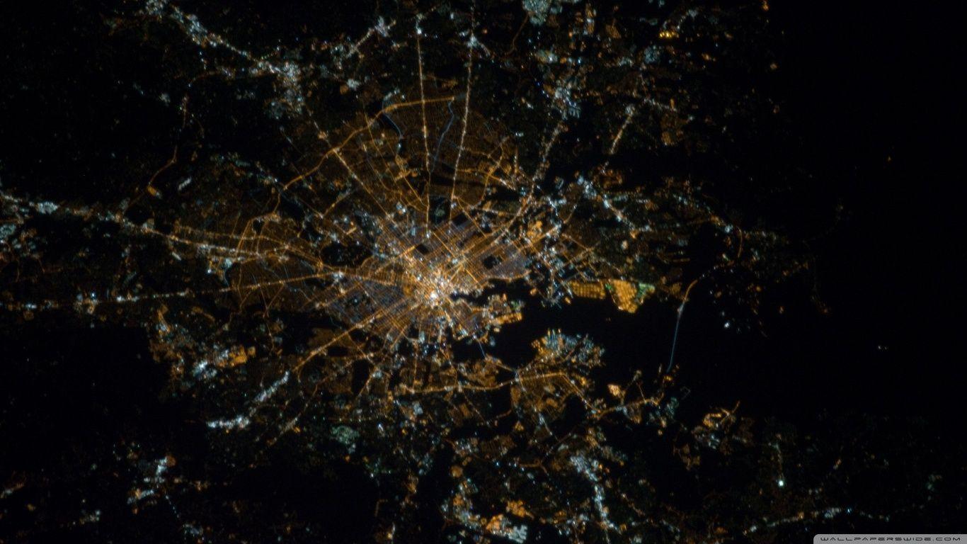 1366x768 Baltimore, Maryland at Night .