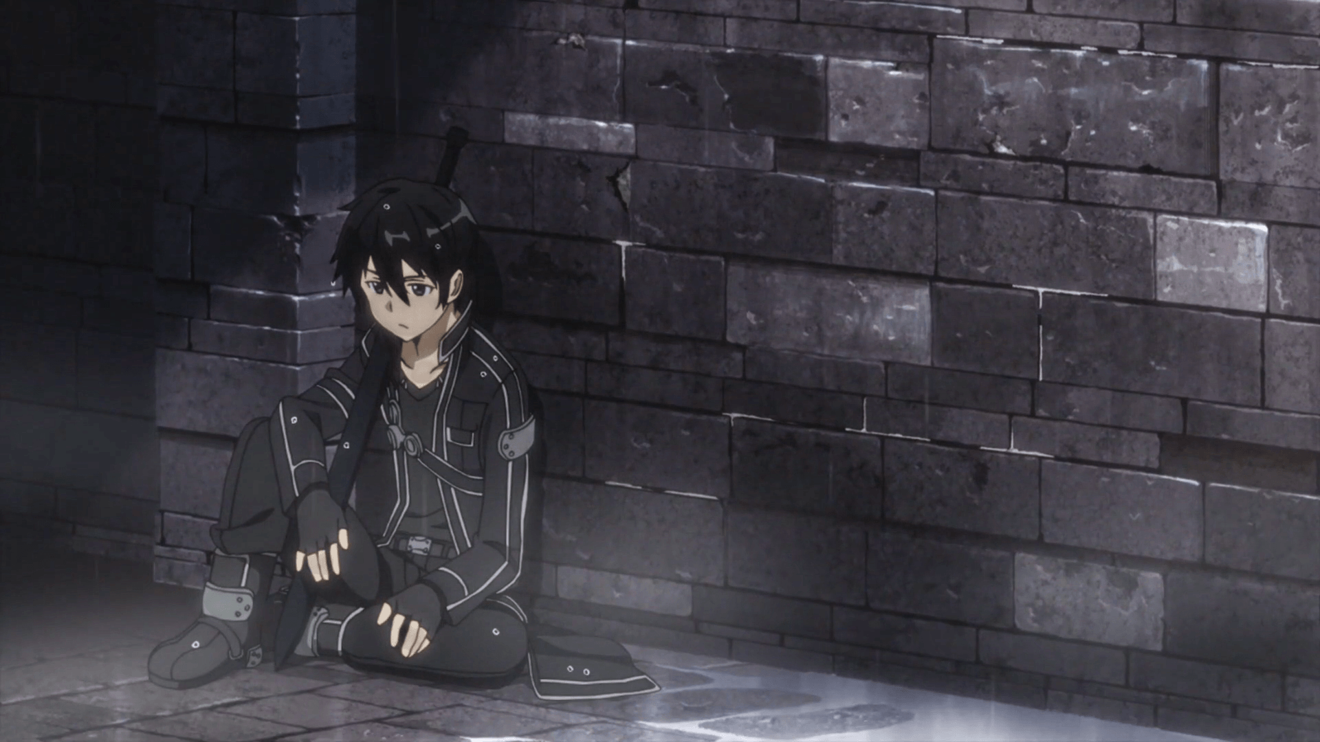 1920x1080 Sad Anime Boy Wallpaper