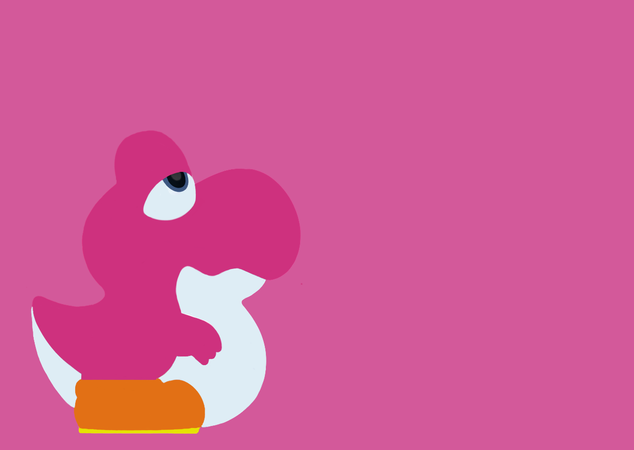 1240x880 Blue Yoshi
