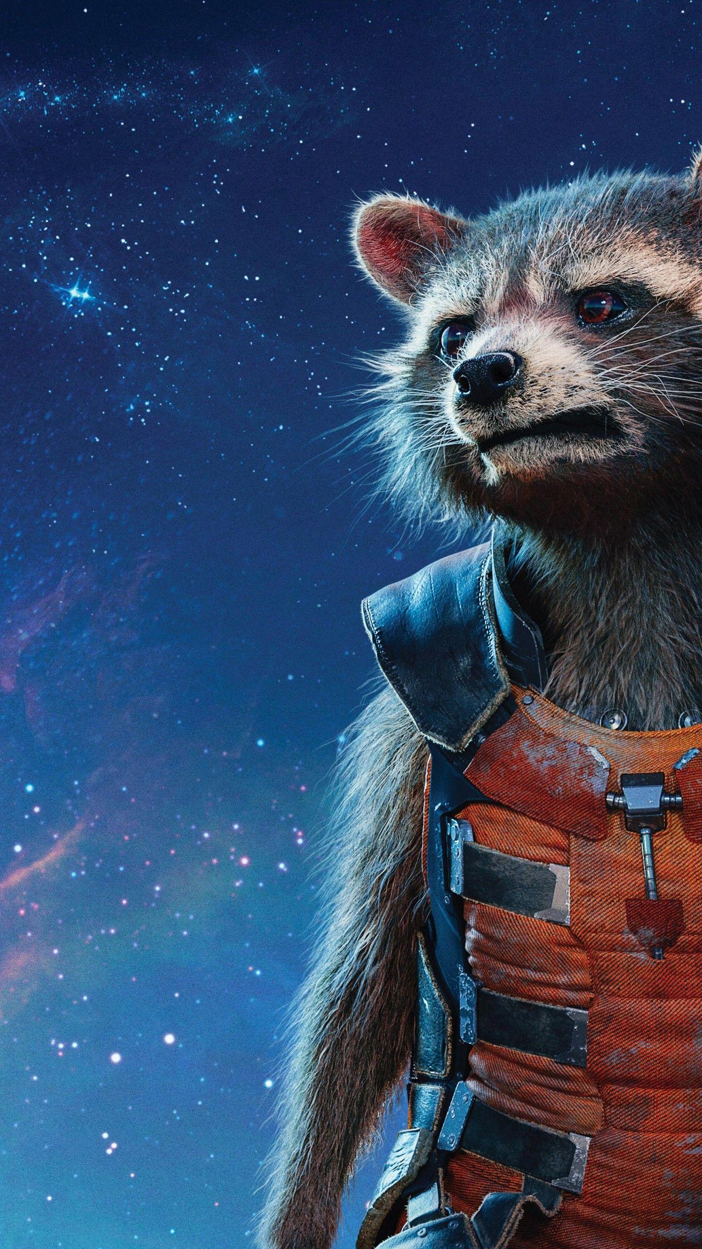 1440x2560 Rocket Raccoon Wallpaper