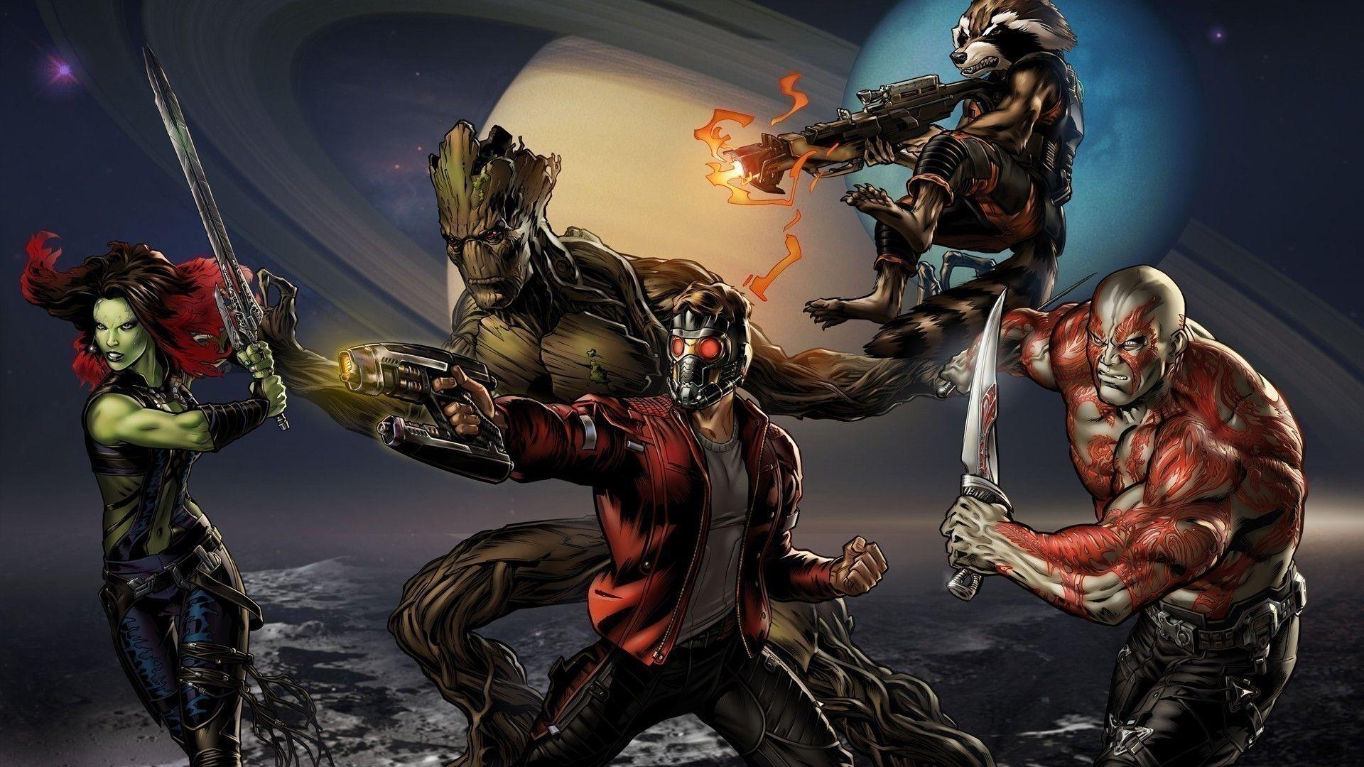 1920x1080 Star Lord Groot And Rocket Raccoon .itl.cat
