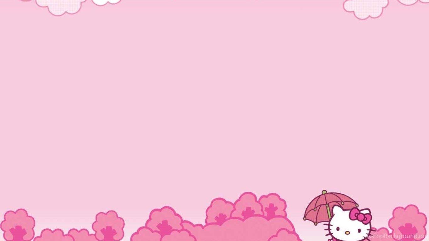 1366x768 Pink Hello Kitty Aesthetic Wallpaper .novocom.top