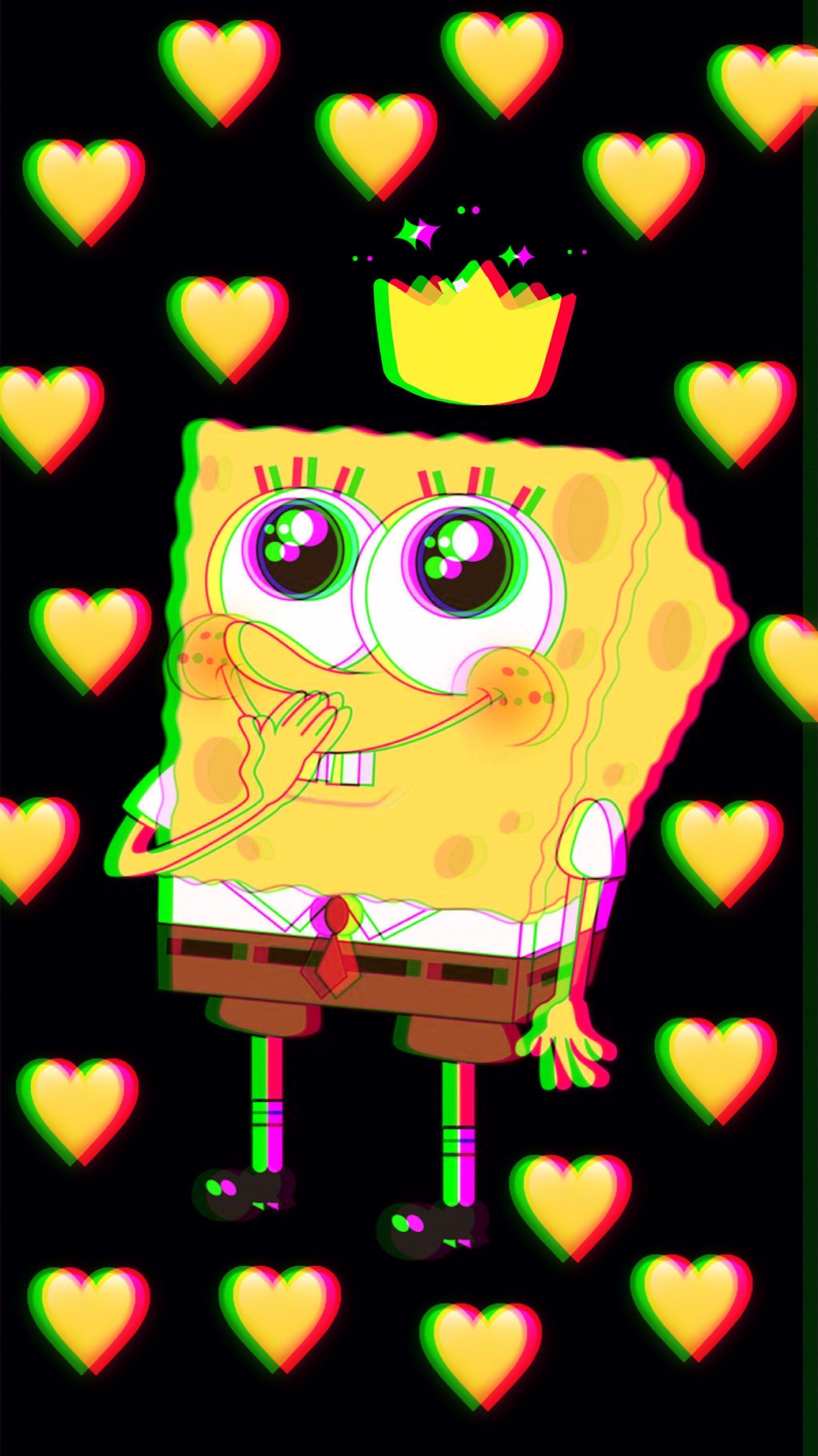 2048x3646 Black Spongebob