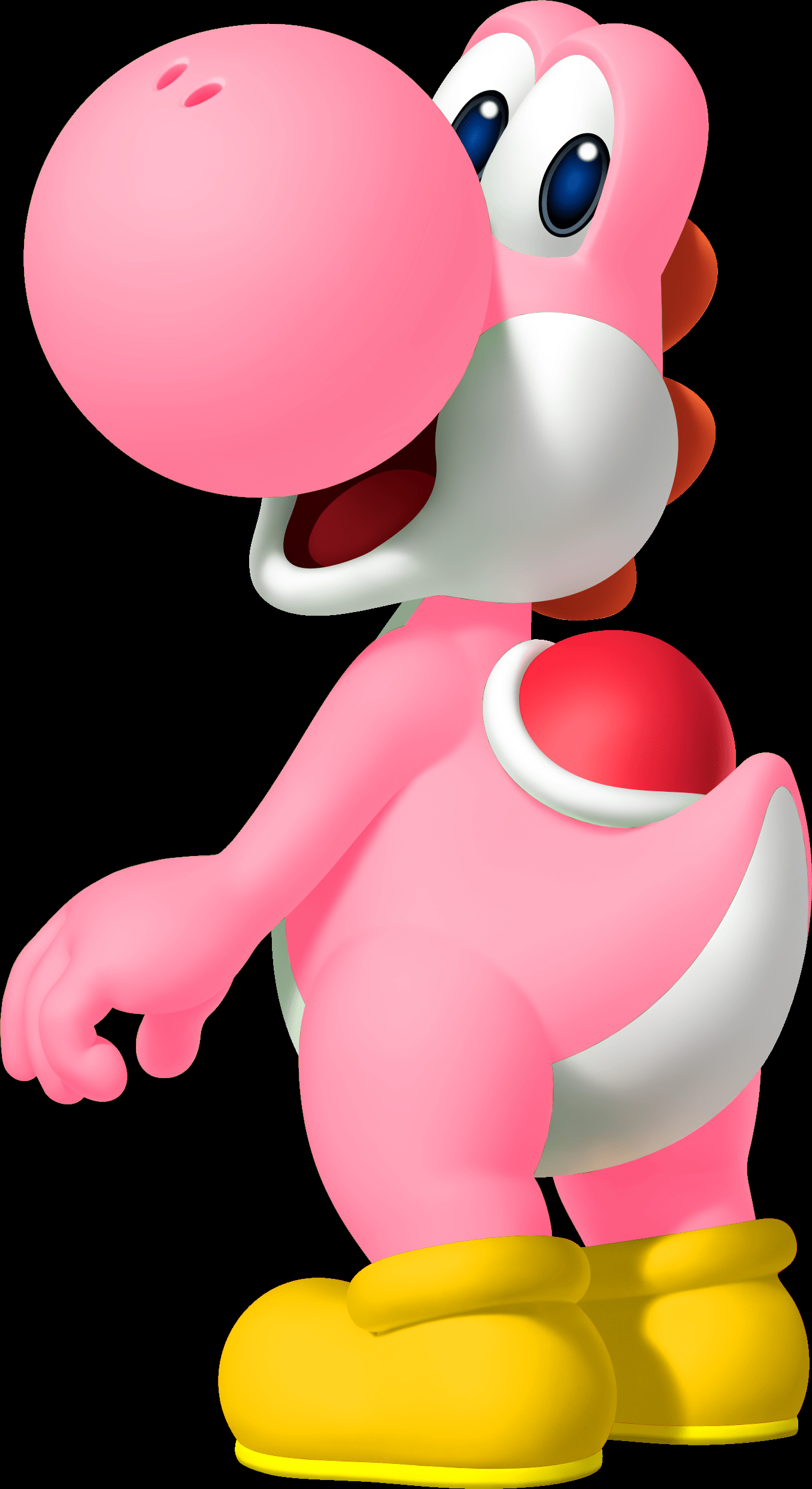 pink yoshi doll