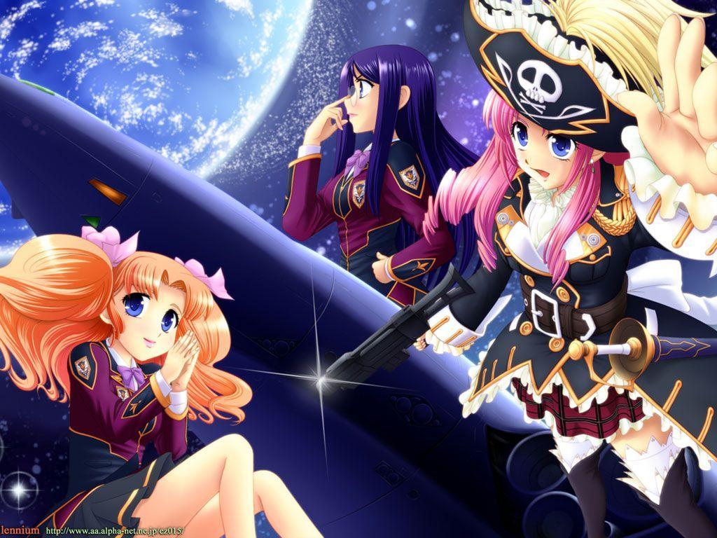 1024x768 Wallpaper of Bodacious Space Pirates .com