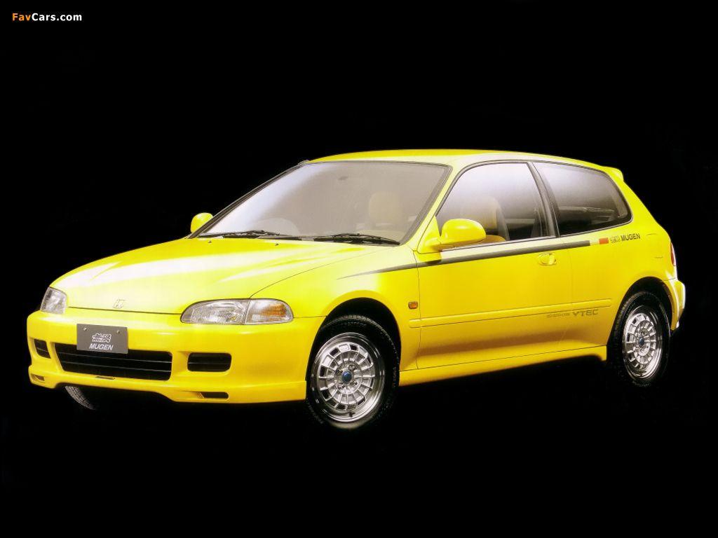 1024x768 Mugen Honda Civic Type R 1991–95 .