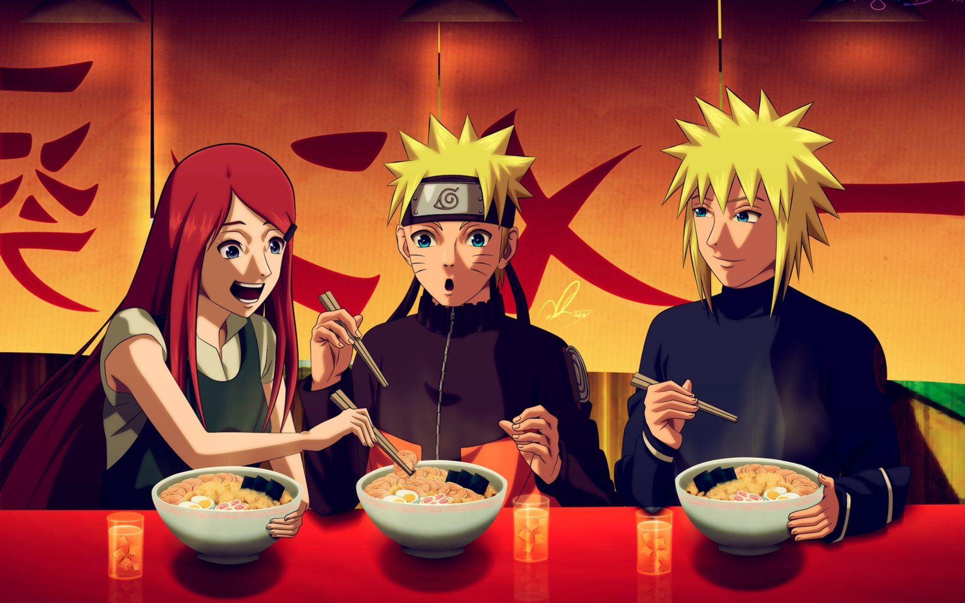 1920x1200 Wallpaper Of Kushina Uzumaki, Minato .