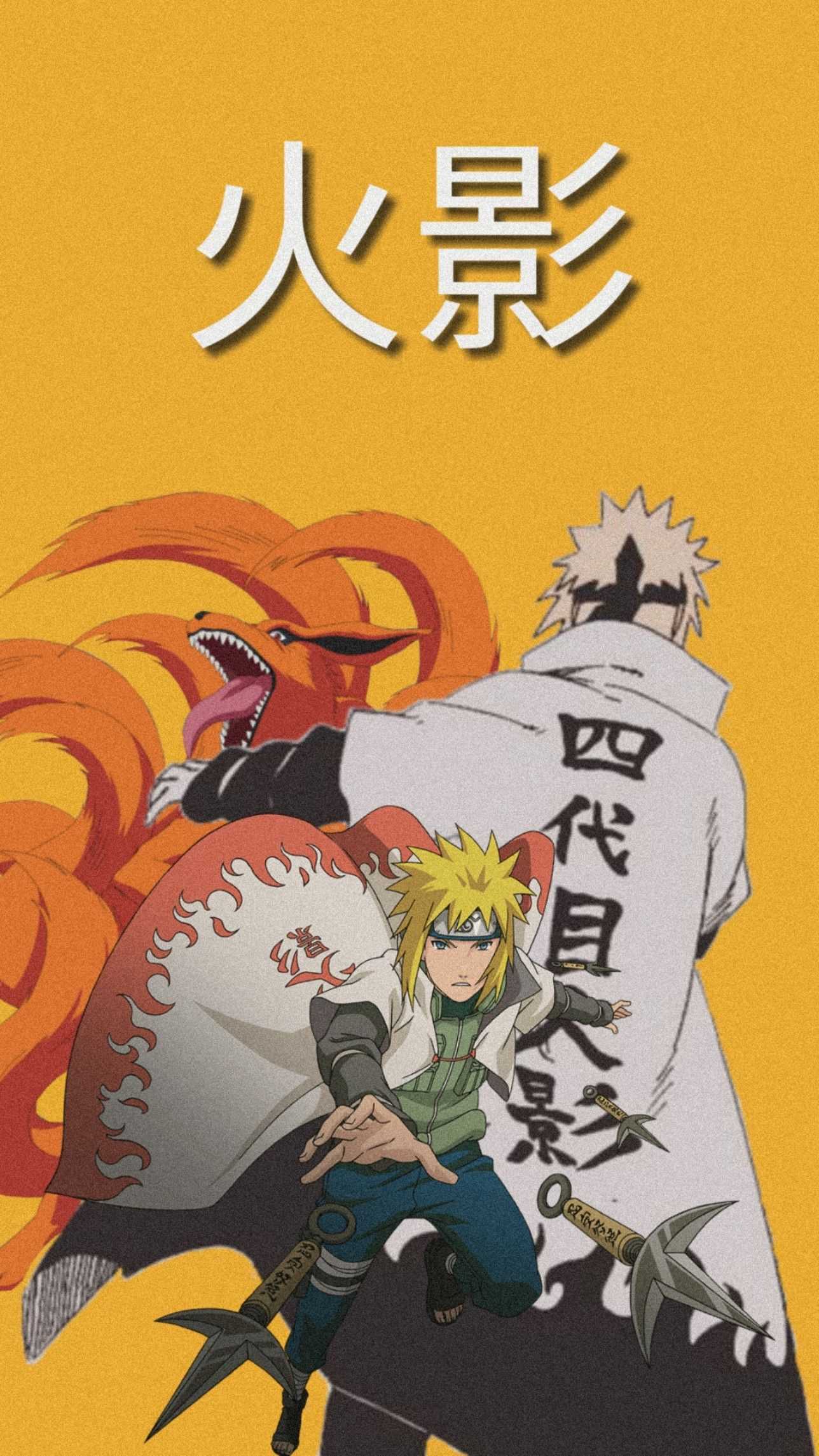 1288x2289 Minato Namikaze Wallpaper Phone .