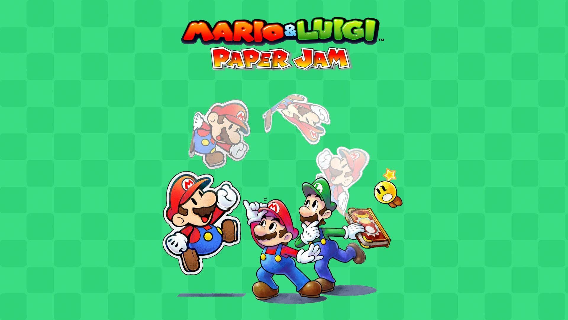 1920x1080 Mario & Luigi: Paper Jam HD Wallpaper. Background