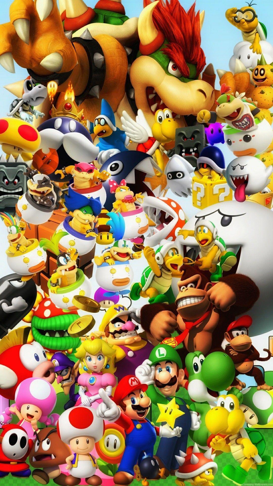 1080x1920 Mario Wallpaperwallpaper.dog