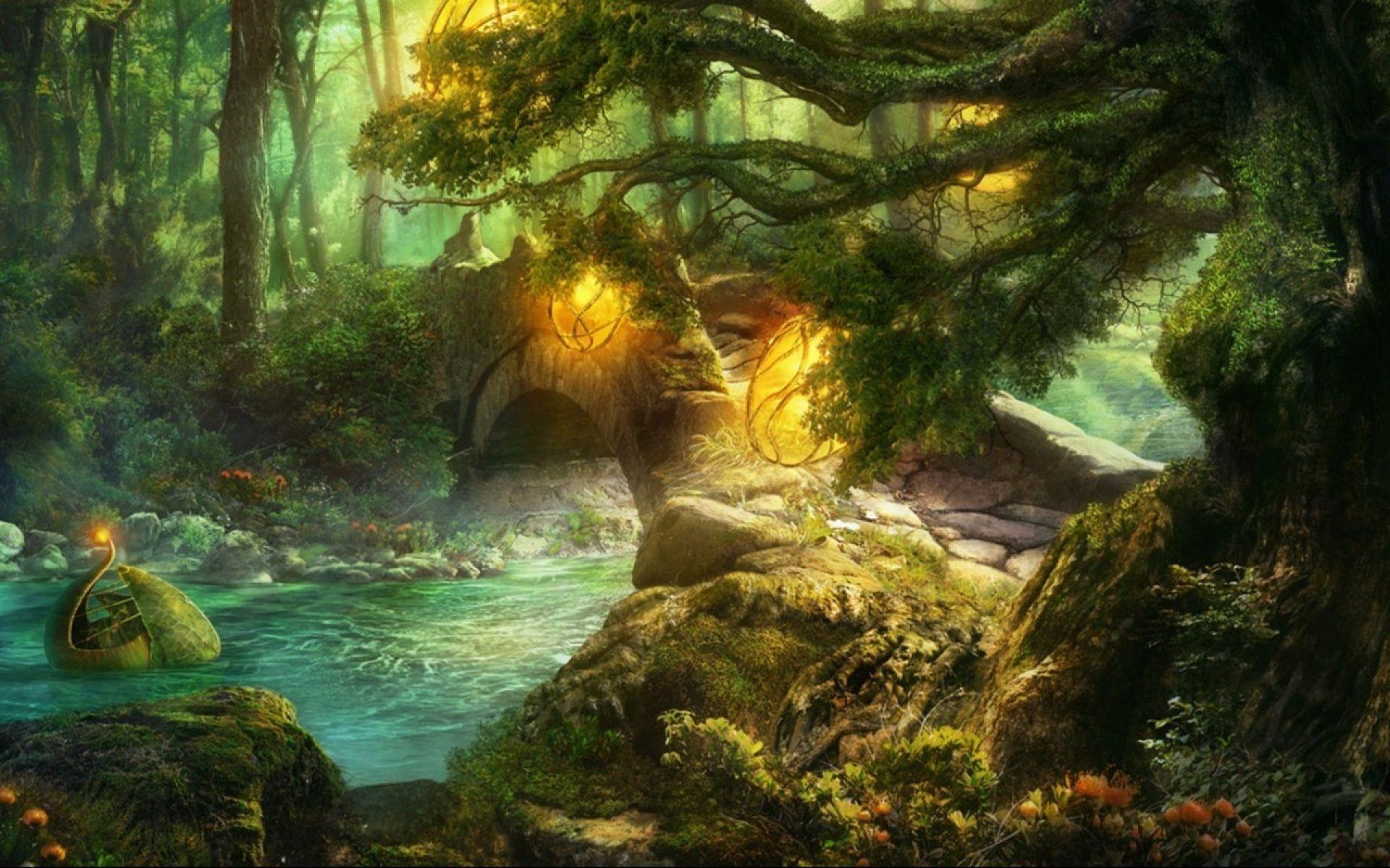 1920x1200 Magical Places Desktop Background on .