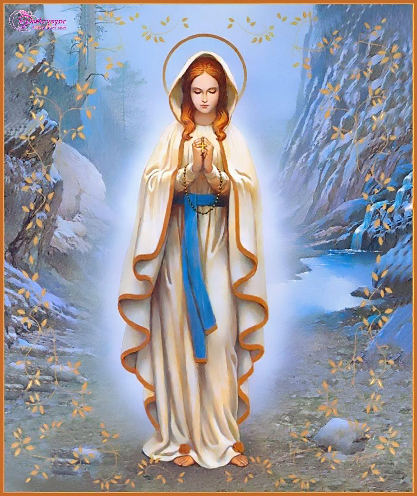 1346x1600 Free Blessed Mother Wallpaper on .