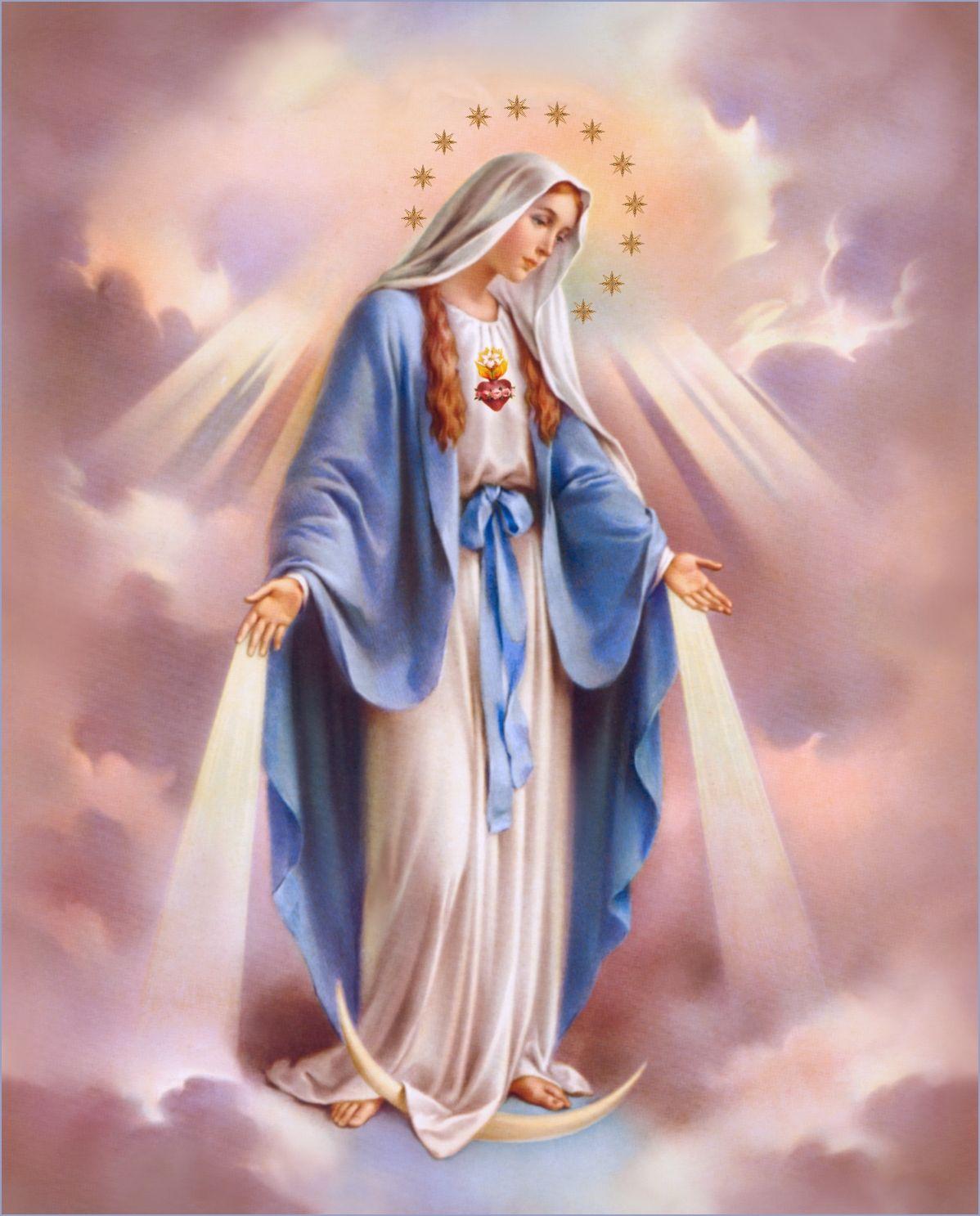 1198x1487 Blessed Virgin Mary Wallpaper .