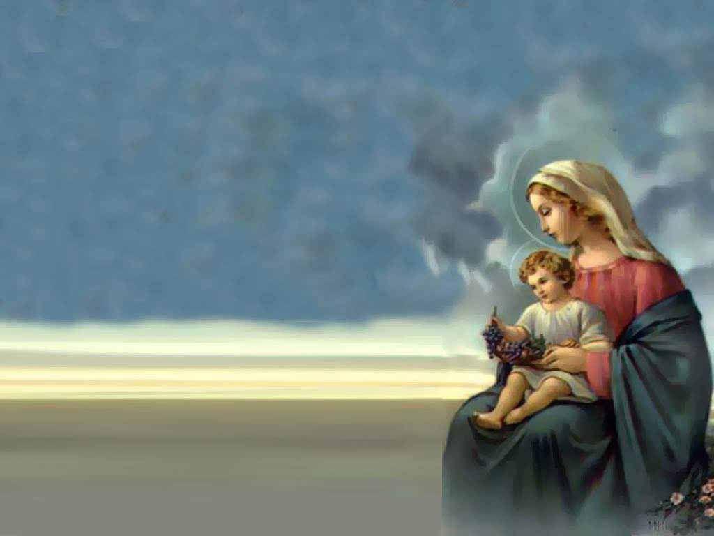 1024x768 Holy Mary