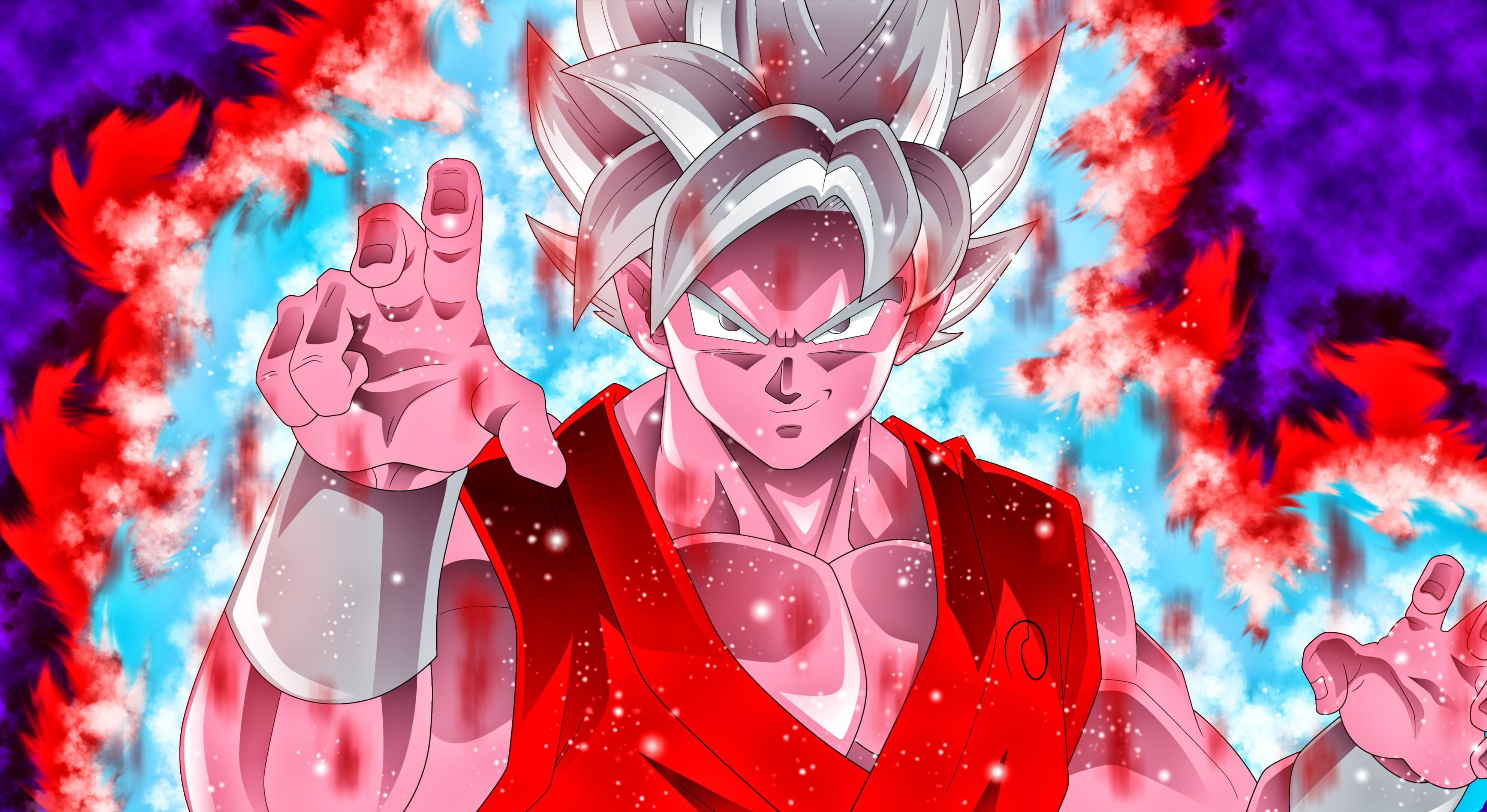 Son Goku, super saiyan blue kaioken x20 HD phone wallpaper