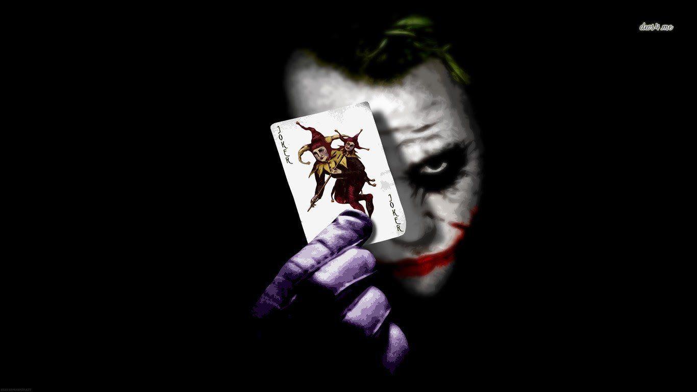 1366x768 Joker Wallpaper HD Windows 10