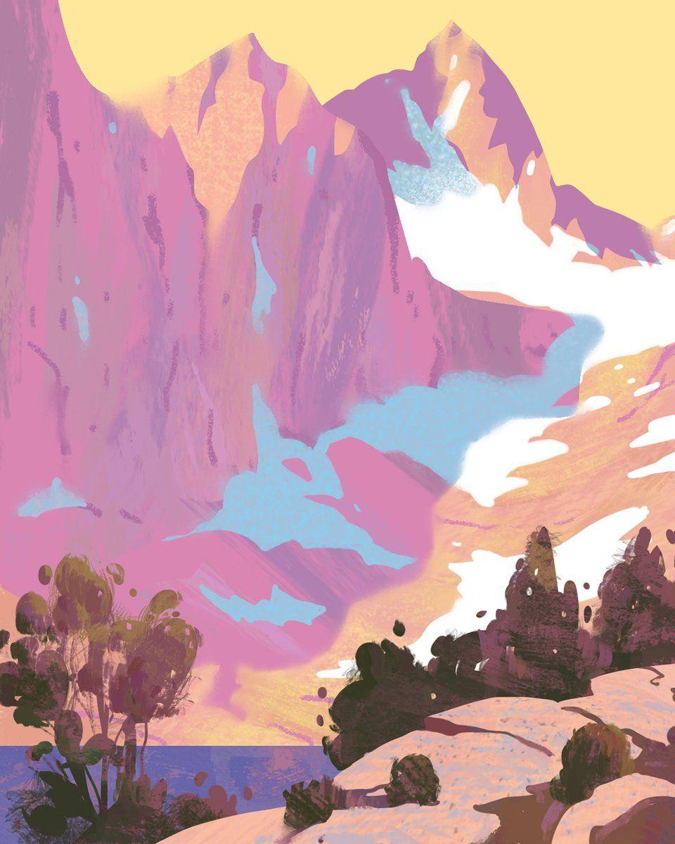 960x1200 Pink mountains, Grand canyon wallpaper .com