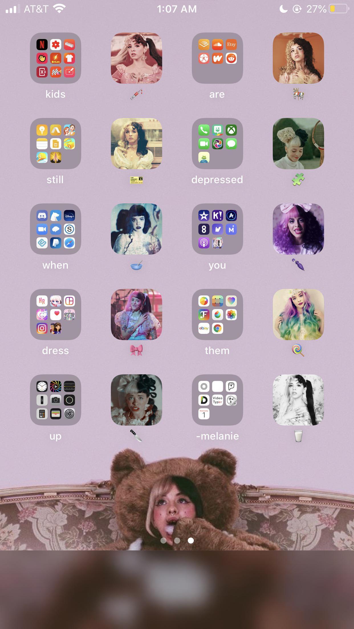 1242x2208 Melanie Martinez Aesthetic Wallpaper Background