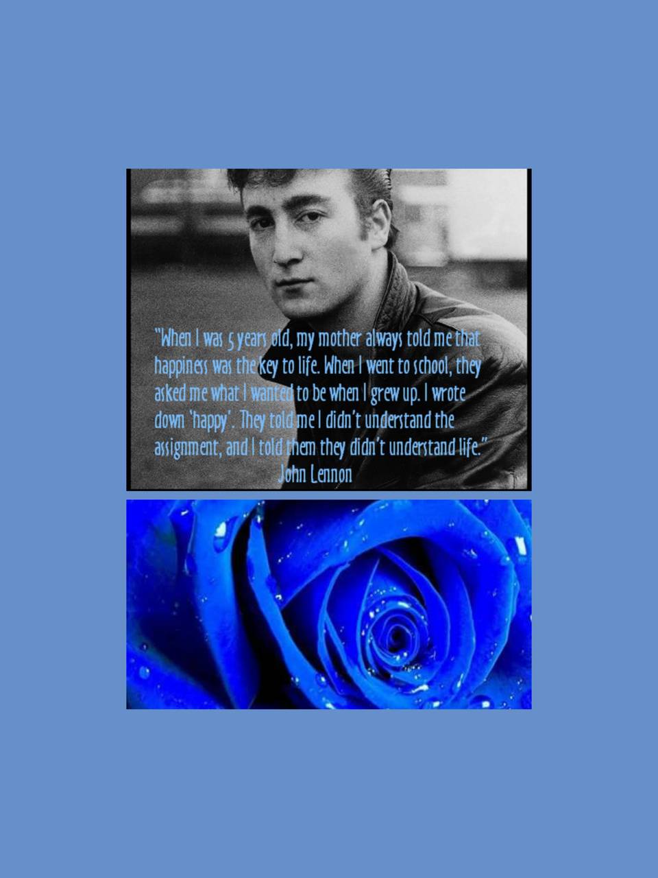 960x1280 John Lennon Quote wallpaper by .