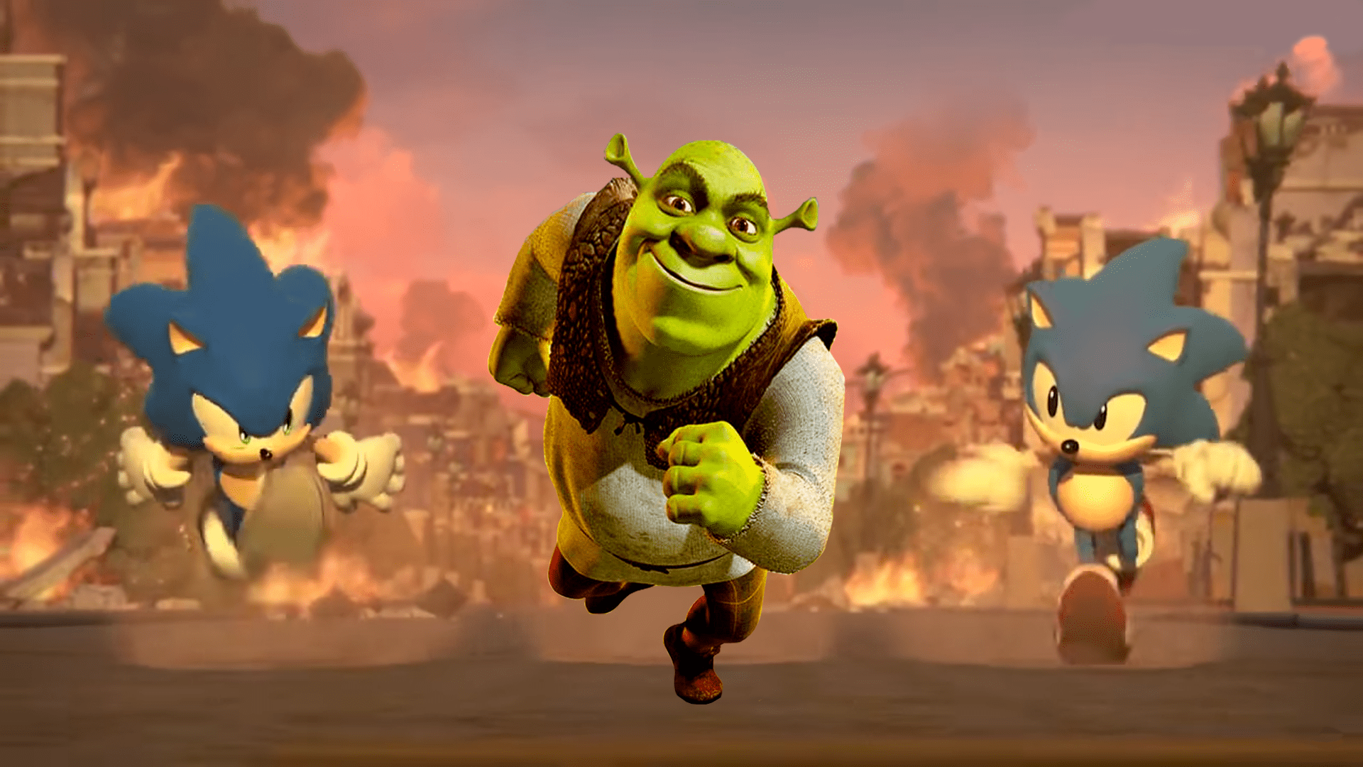 1920x1080 Shrek Forces. Sonic the Hedgehog .