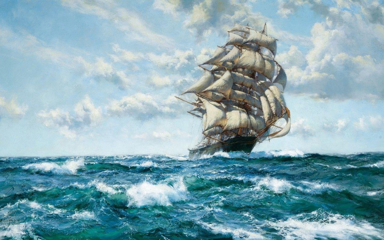 1280x800 Download 1280x800 Sailing Ship, Ocean .