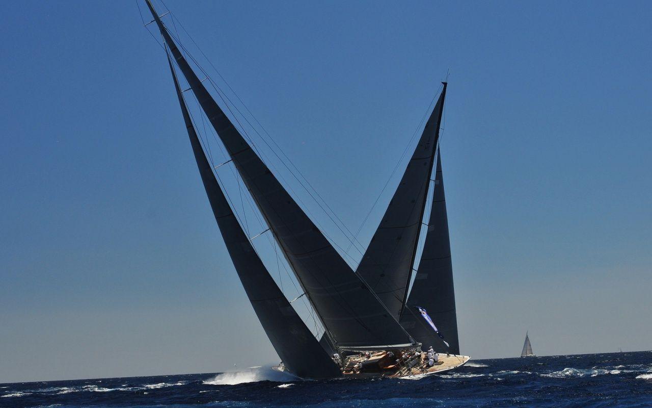 1280x800 Sailing Yacht desktop PC and .