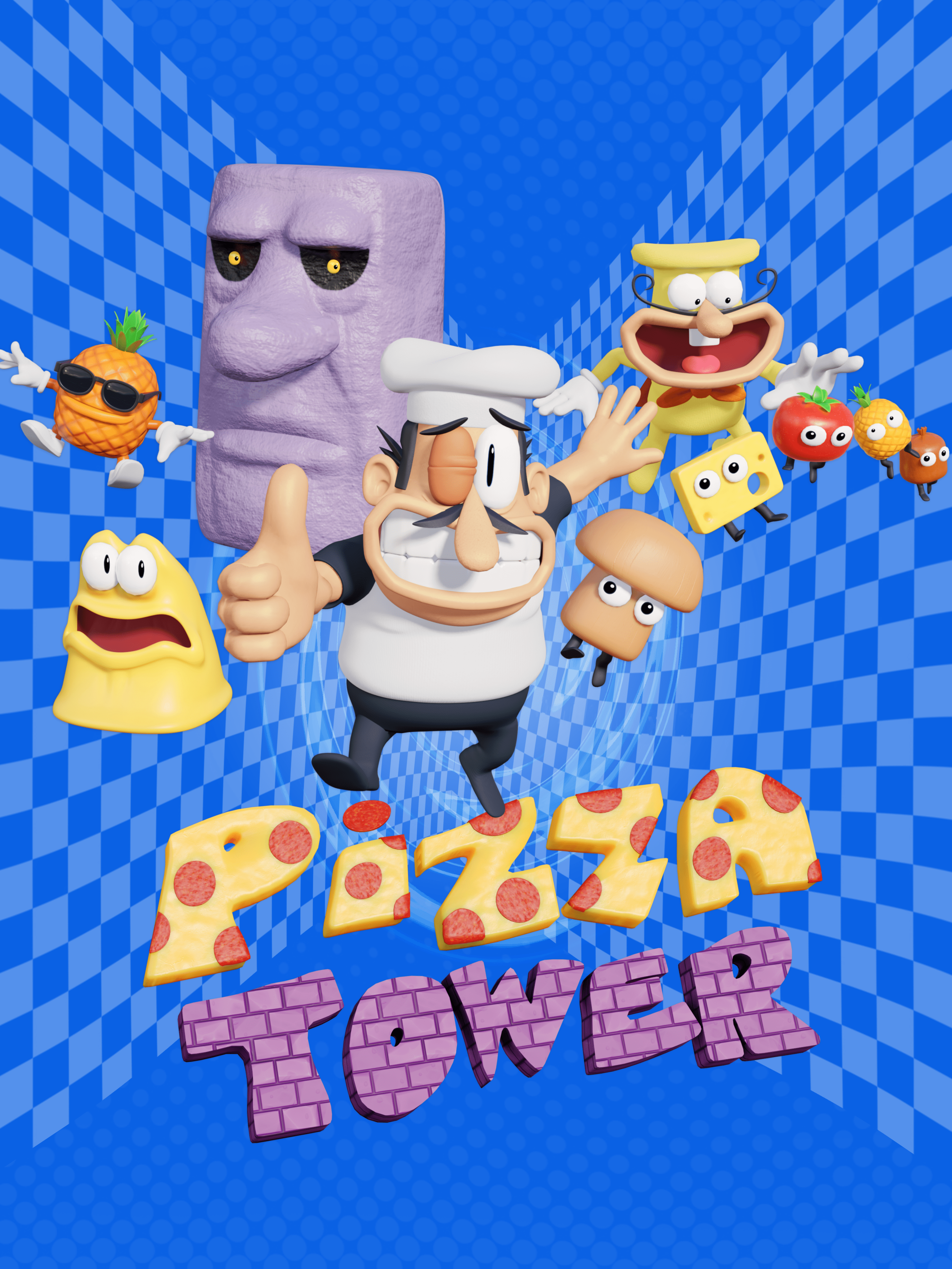 3000x4000 Pizza Tower Poster and Wallpaper .
