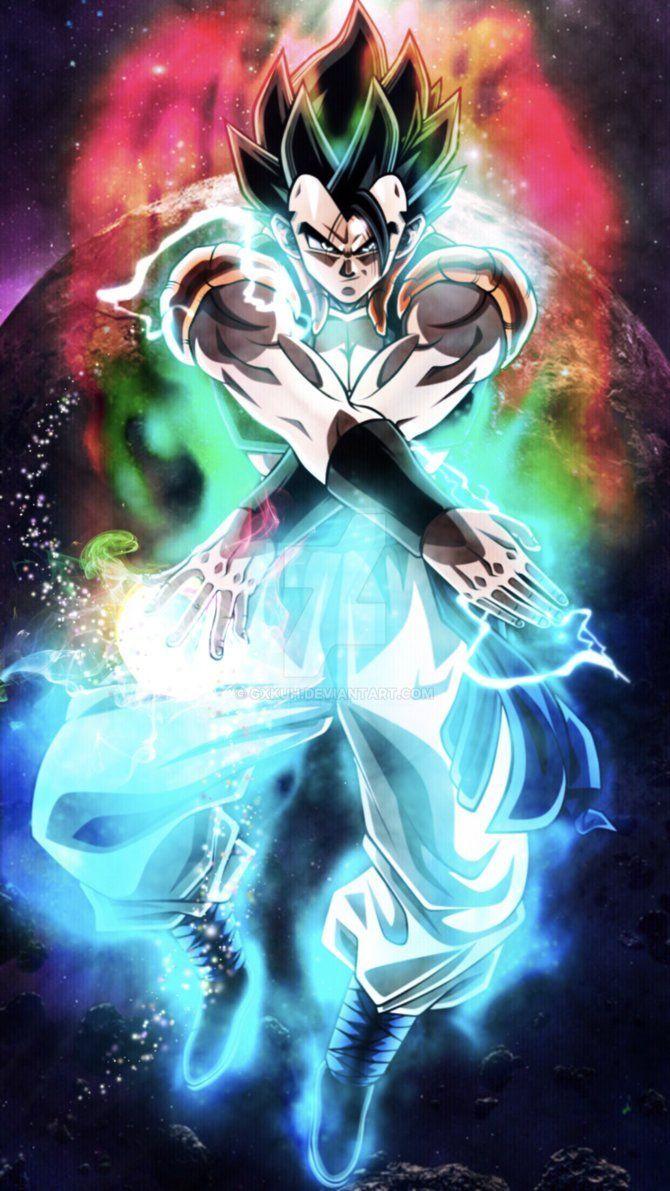 670x1191 Gogeta (Ultra Instinct). Anime dragon ball super, Dragon ball super manga, Dragon ball artwork