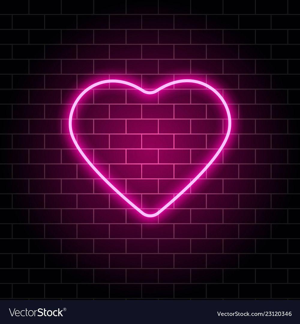 1000x1080 Neon heart bright night neon signboard .ch