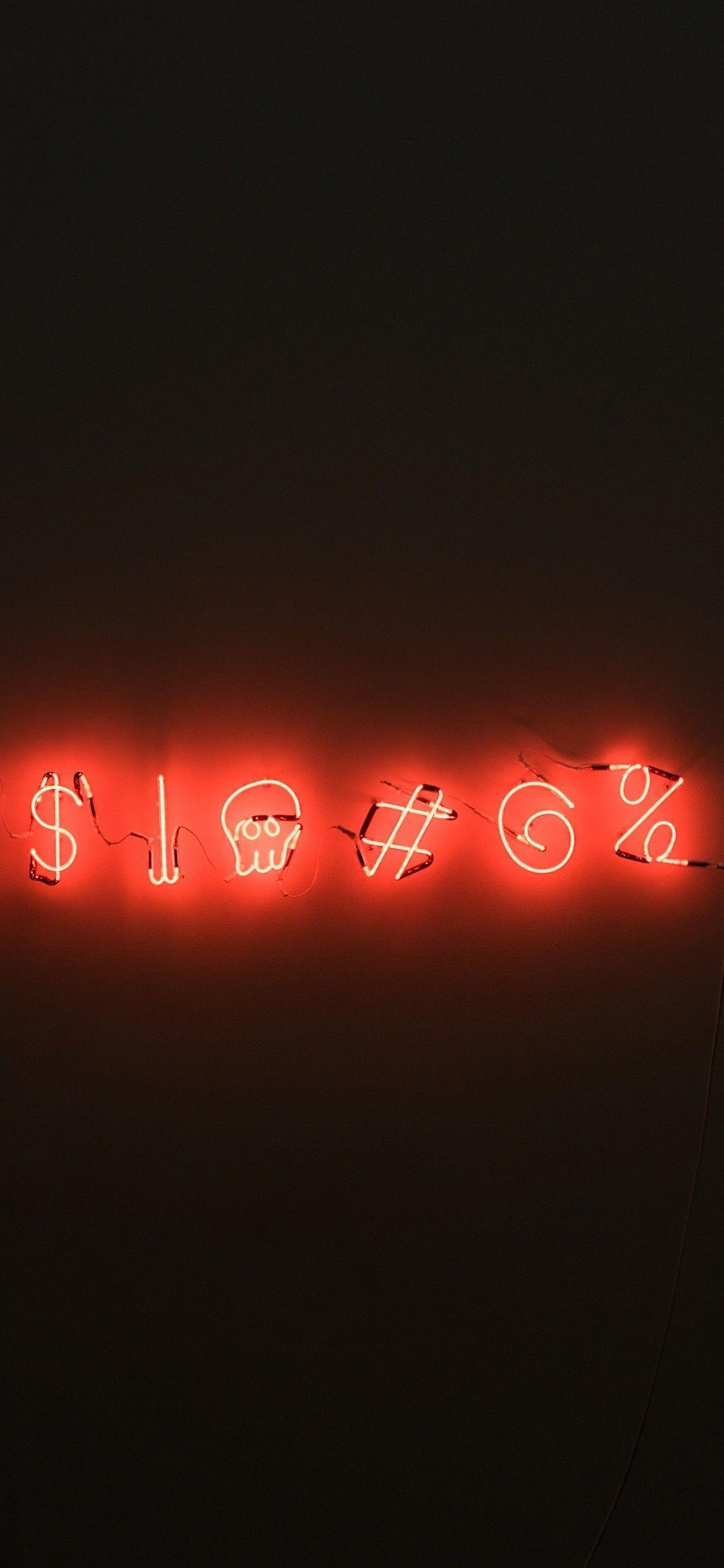 1125x2436 Neon Lights Wallpaper