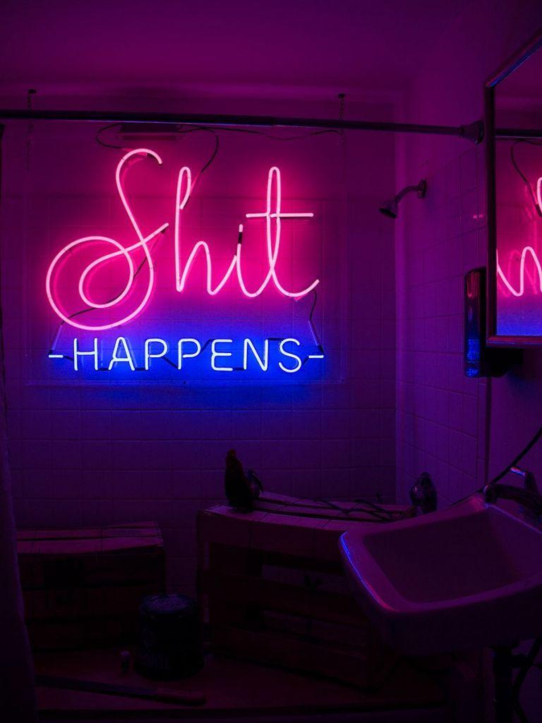 Quotes Neon Lights Wallpapers - Top Free Quotes Neon Lights Backgrounds