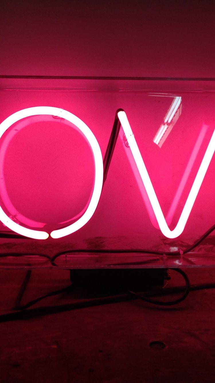 750x1334 Neon Signs Wallpaper .