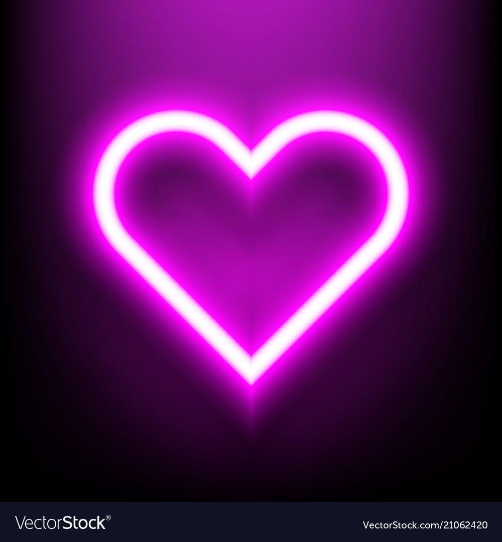1000x1080 Neon bright lamp in heart shape sign .com