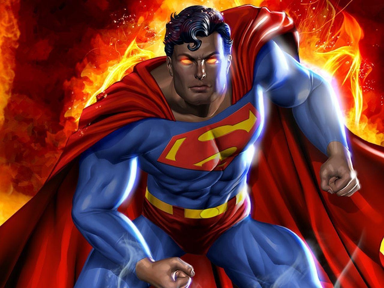 Superman Cartoon Wallpapers - Top Free Superman Cartoon Backgrounds ...