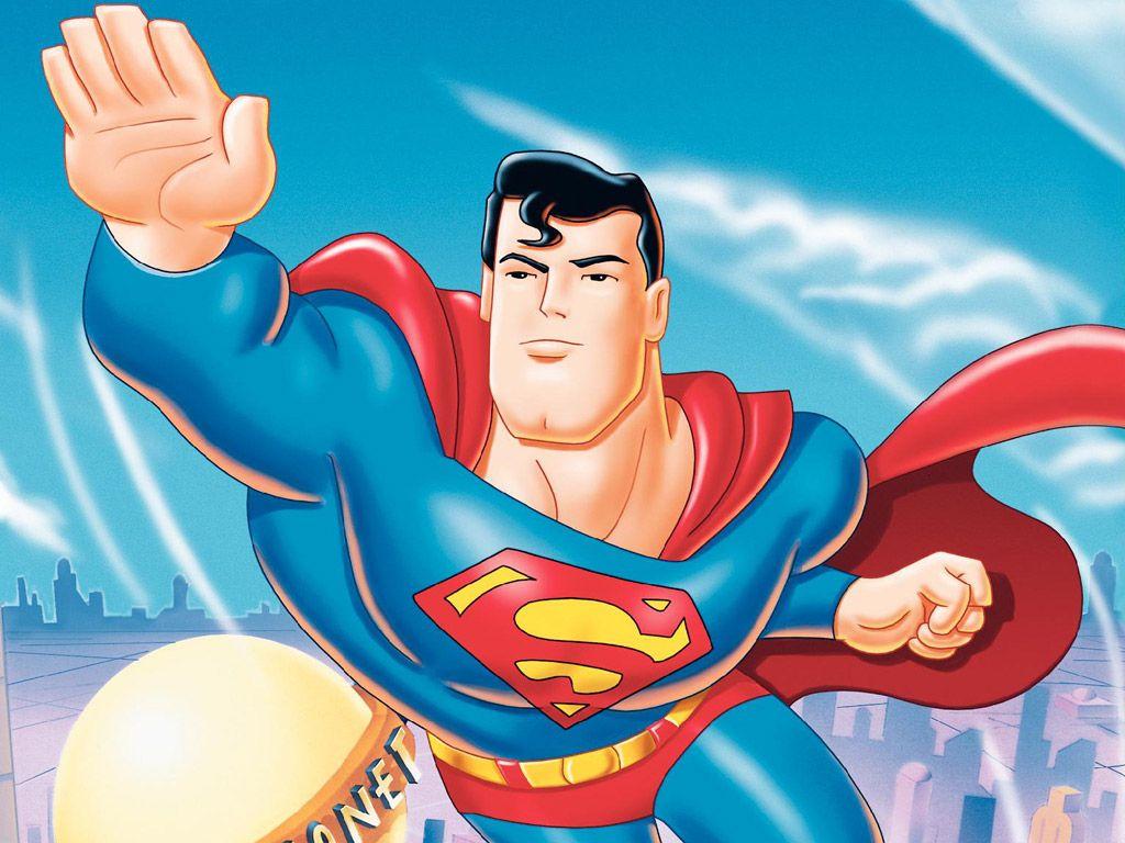 1024x768 Superman The Animated Series .