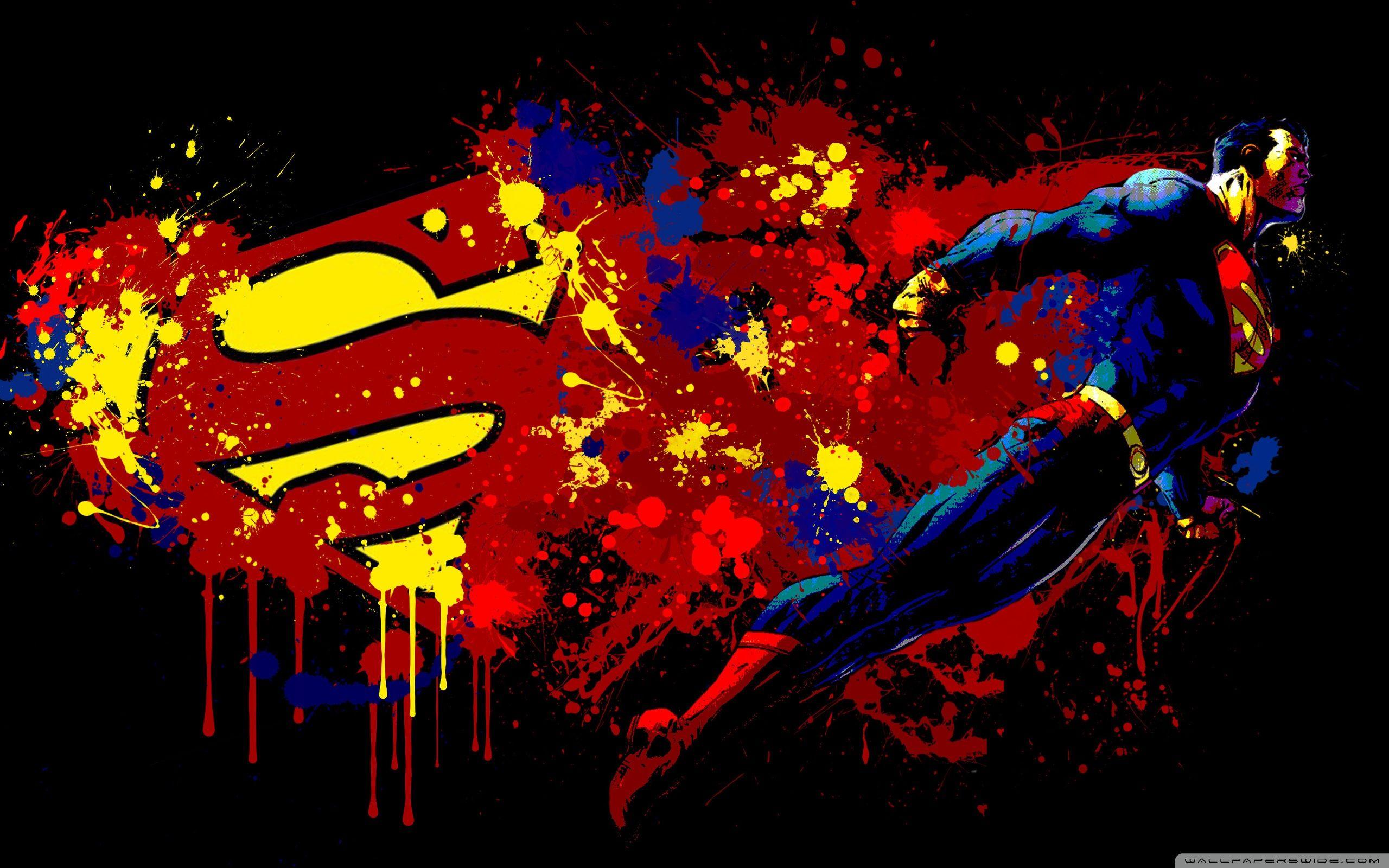2560x1600 Superman Cartoon Wallpaper .