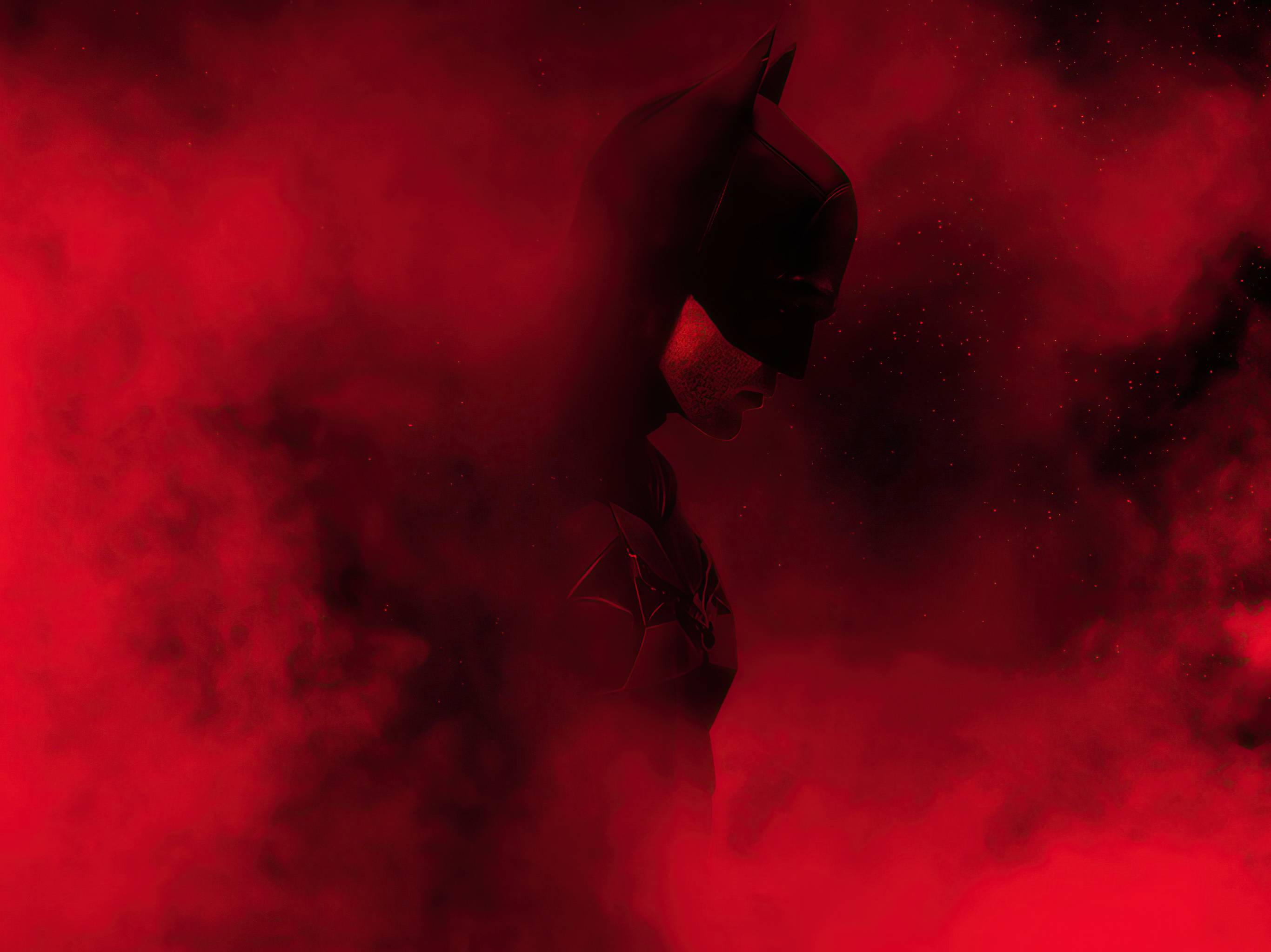 The Batman Red Theme Dope, HD wallpaper