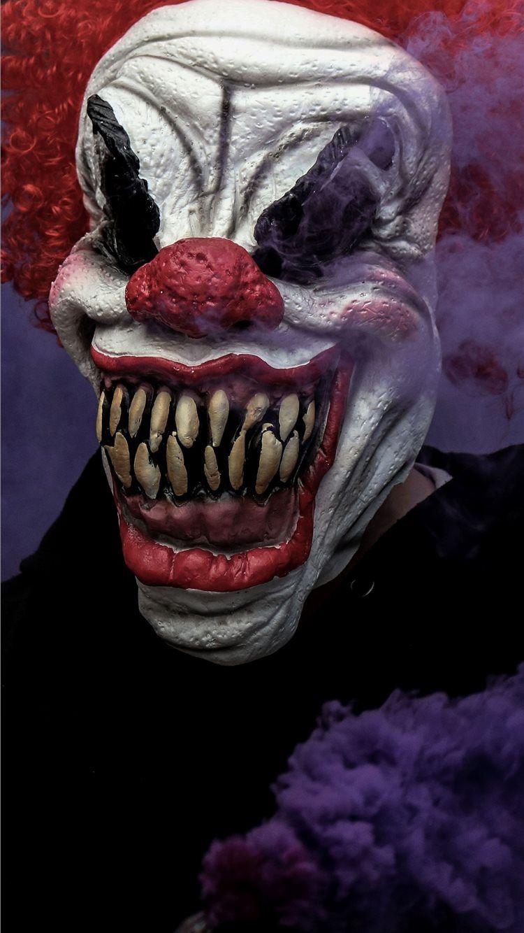 750x1334 halloween mask 5k iPhone 8 Wallpaper Free Download
