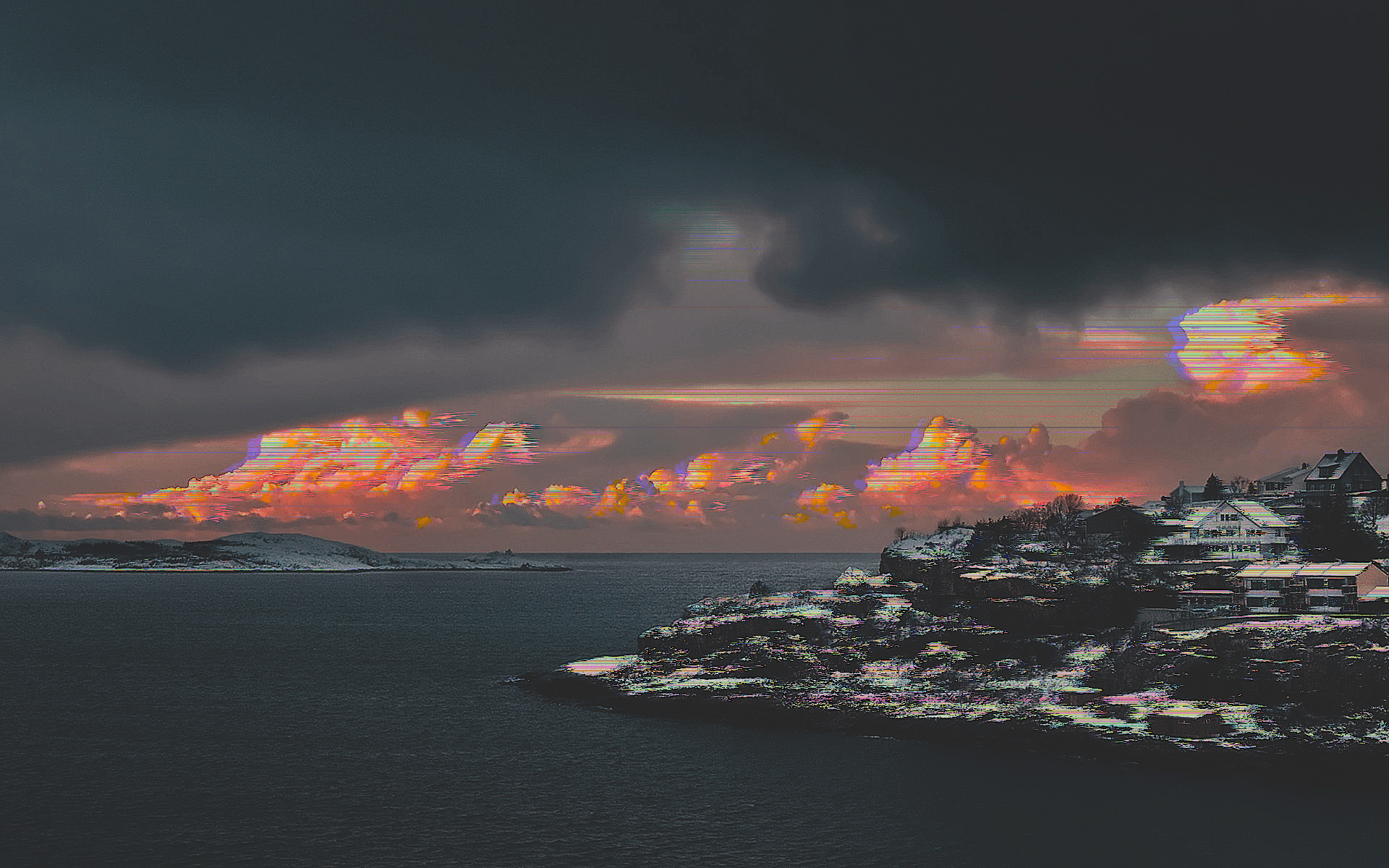 1920x1200 Glitch Aesthetic Wallpaper Laptop Page .line.
