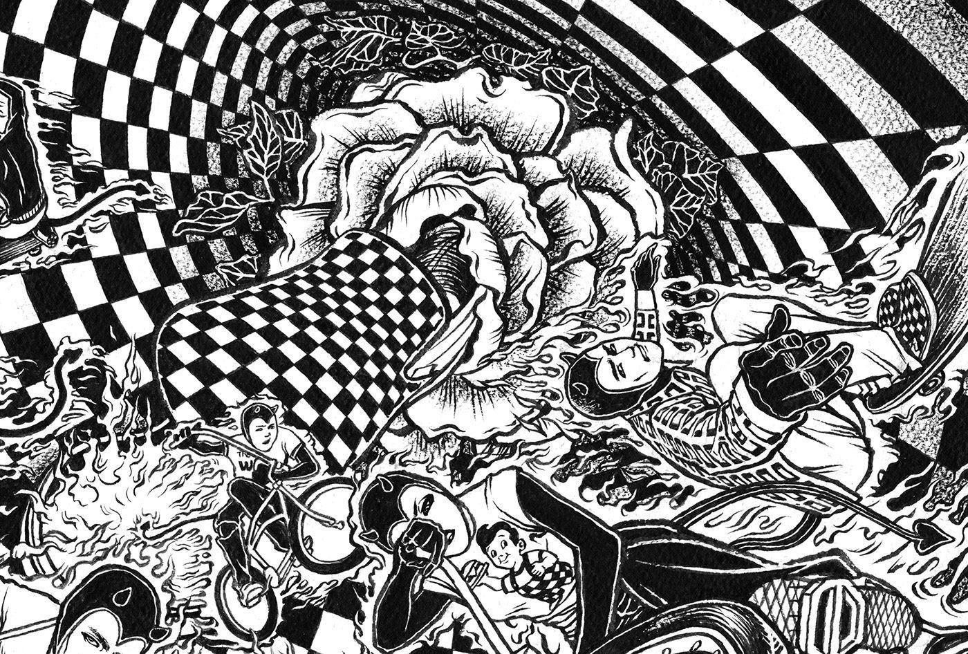 1400x946 Checkered Vans Wallpaperwallpaper.dog