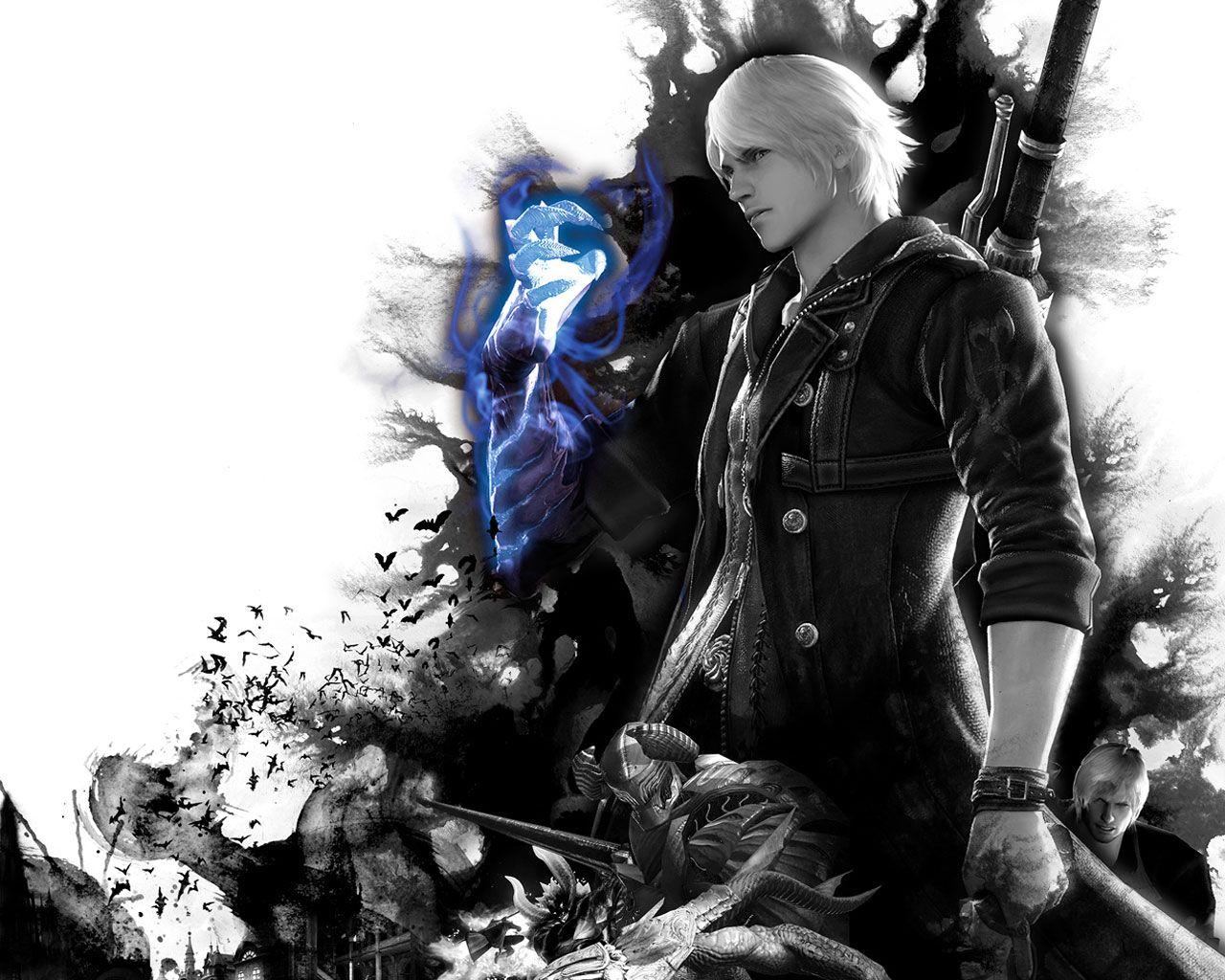 1280x1024 Devil May Cry 4 Nero Wallpaper .crocros.