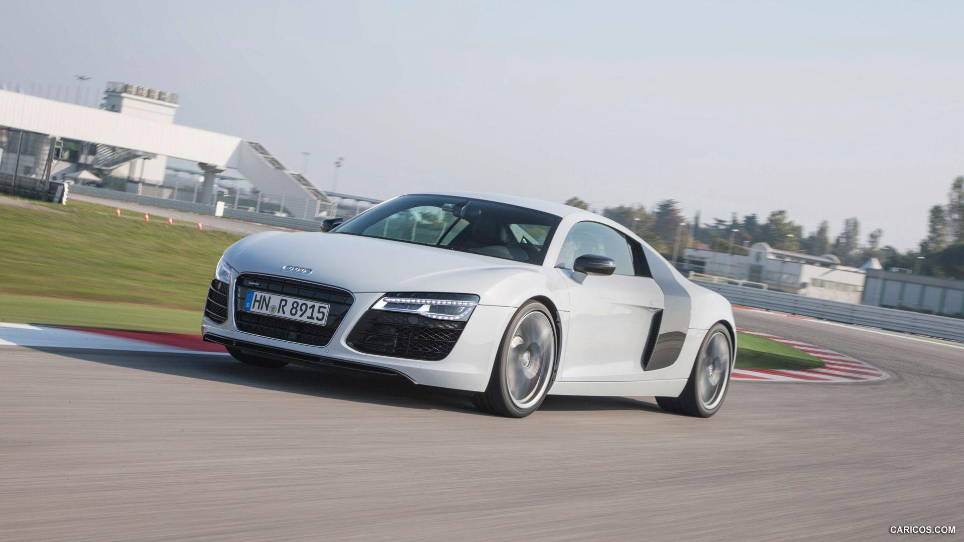 1920x1080 Audi R8 V8 Coupe White .