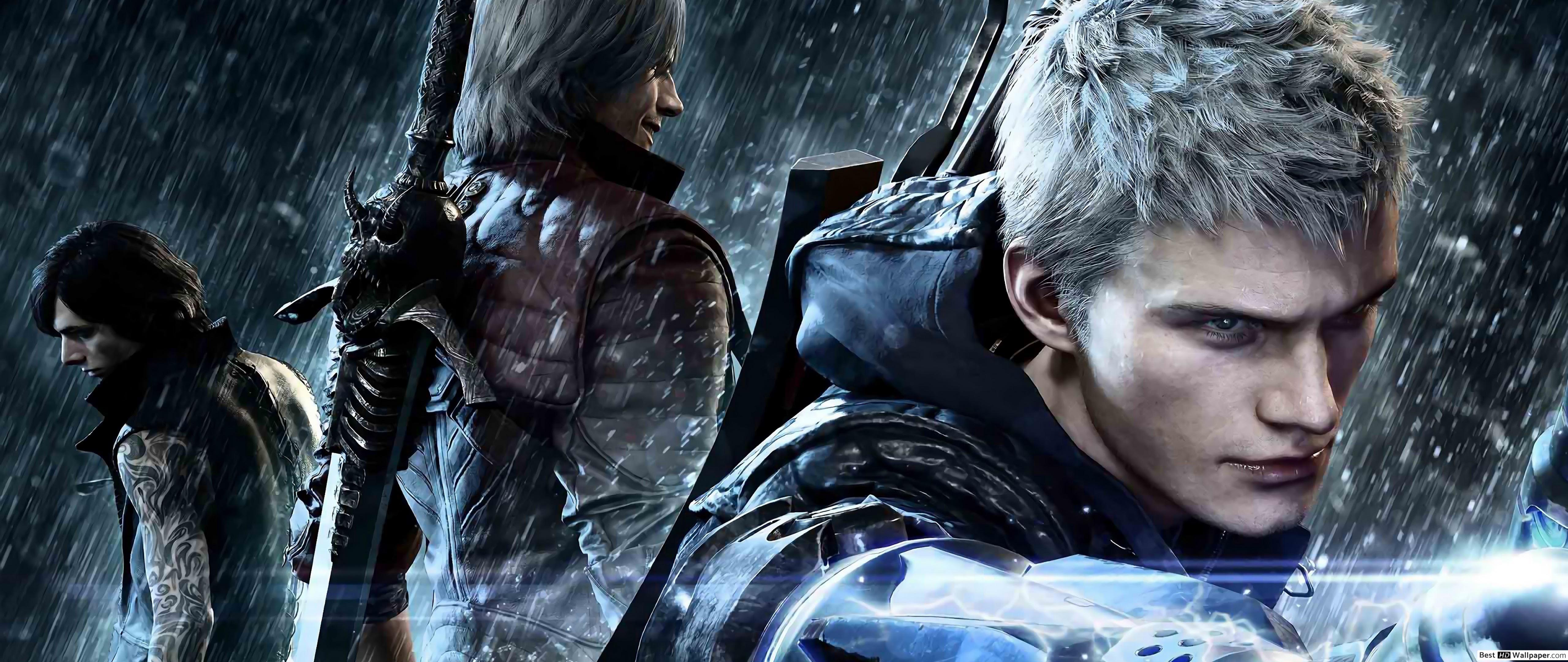 5120x2160 Nero with V & Dante May Cry 5 .