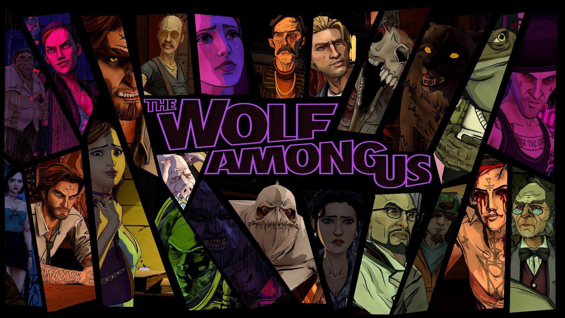 1920x1080 Wolf Among Us Characters wallpaper .