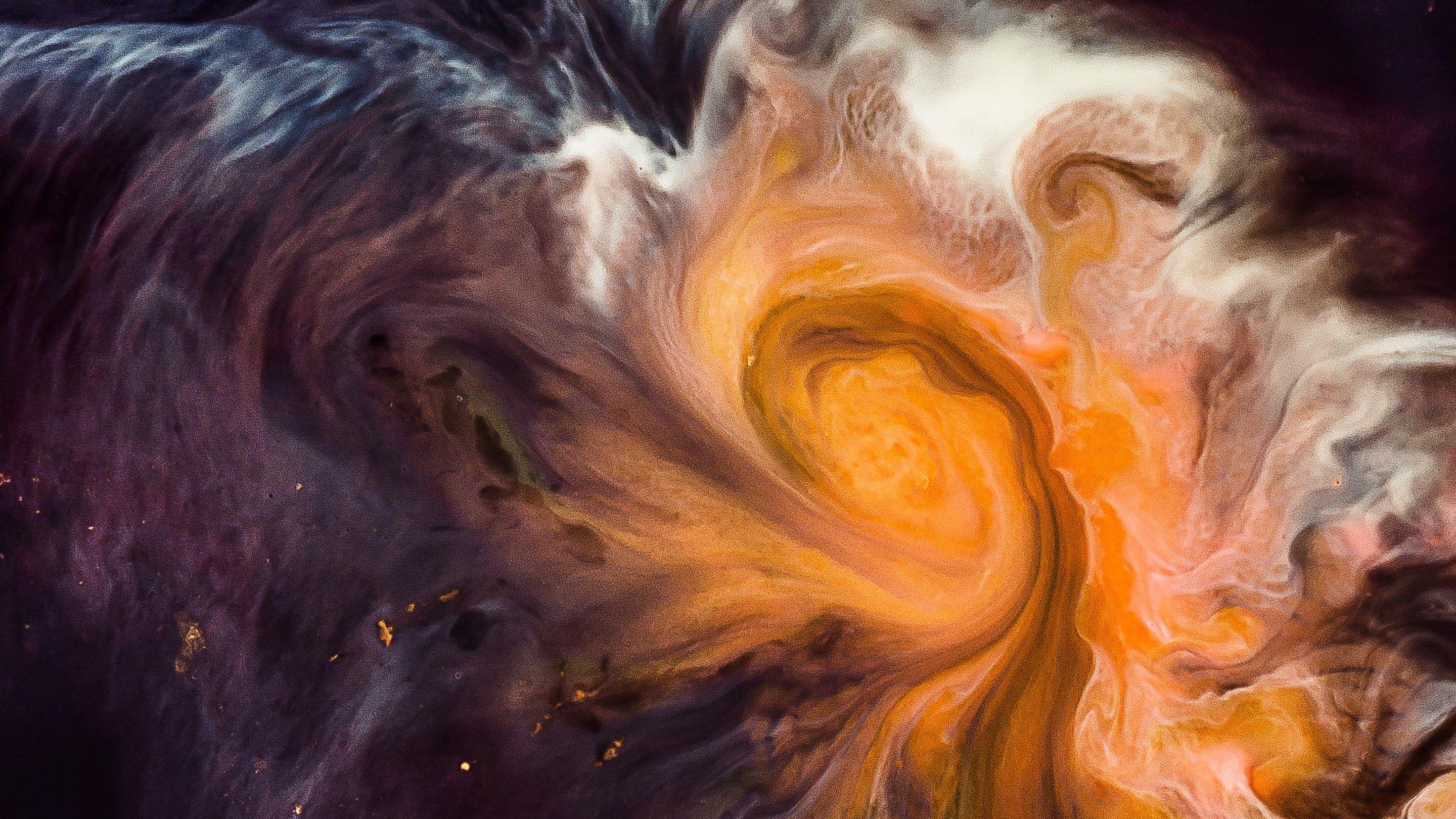 2880x1620 Colorful Galaxy Art Abstract Wallpaper .