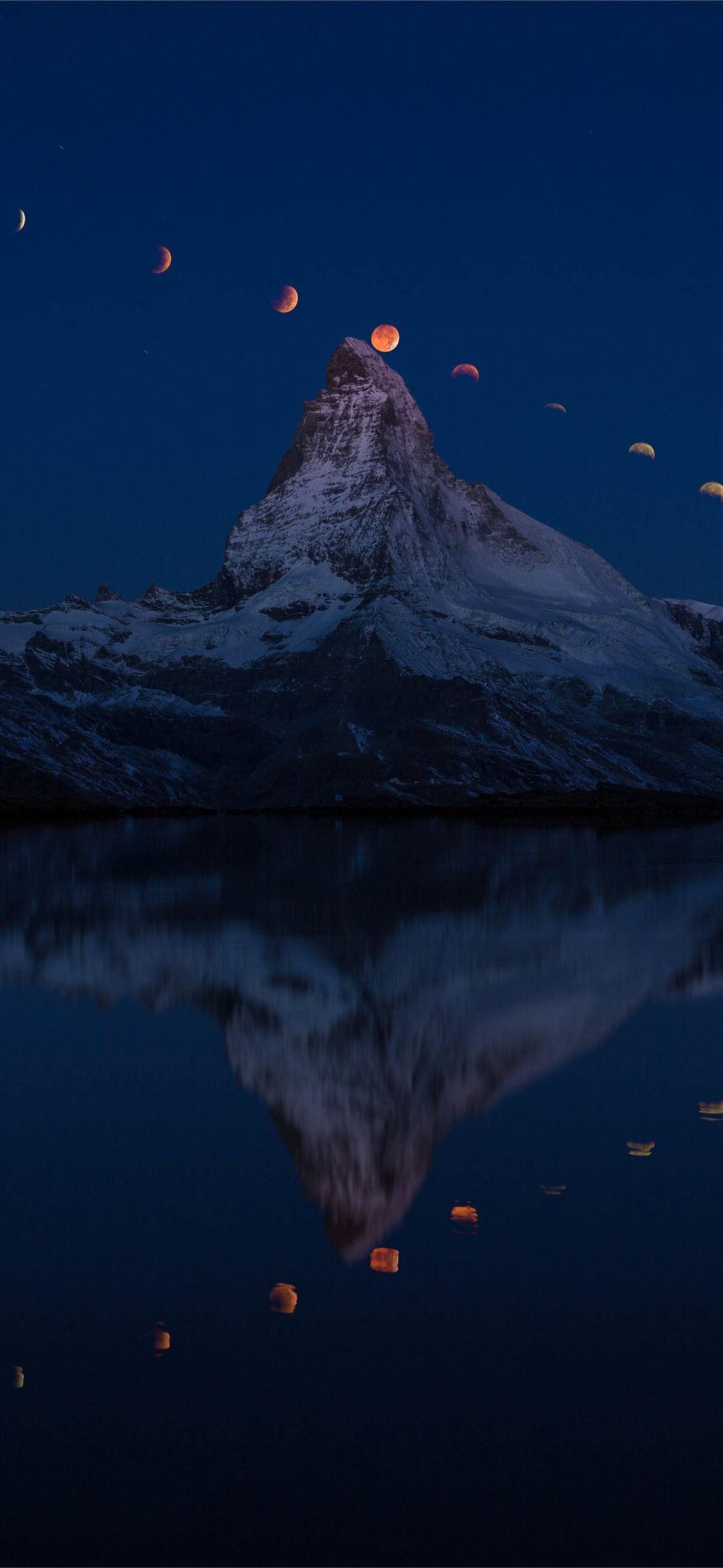 1125x2436 Siêu Mặt Trăng Matterhorn 5k Samsung Galaxy