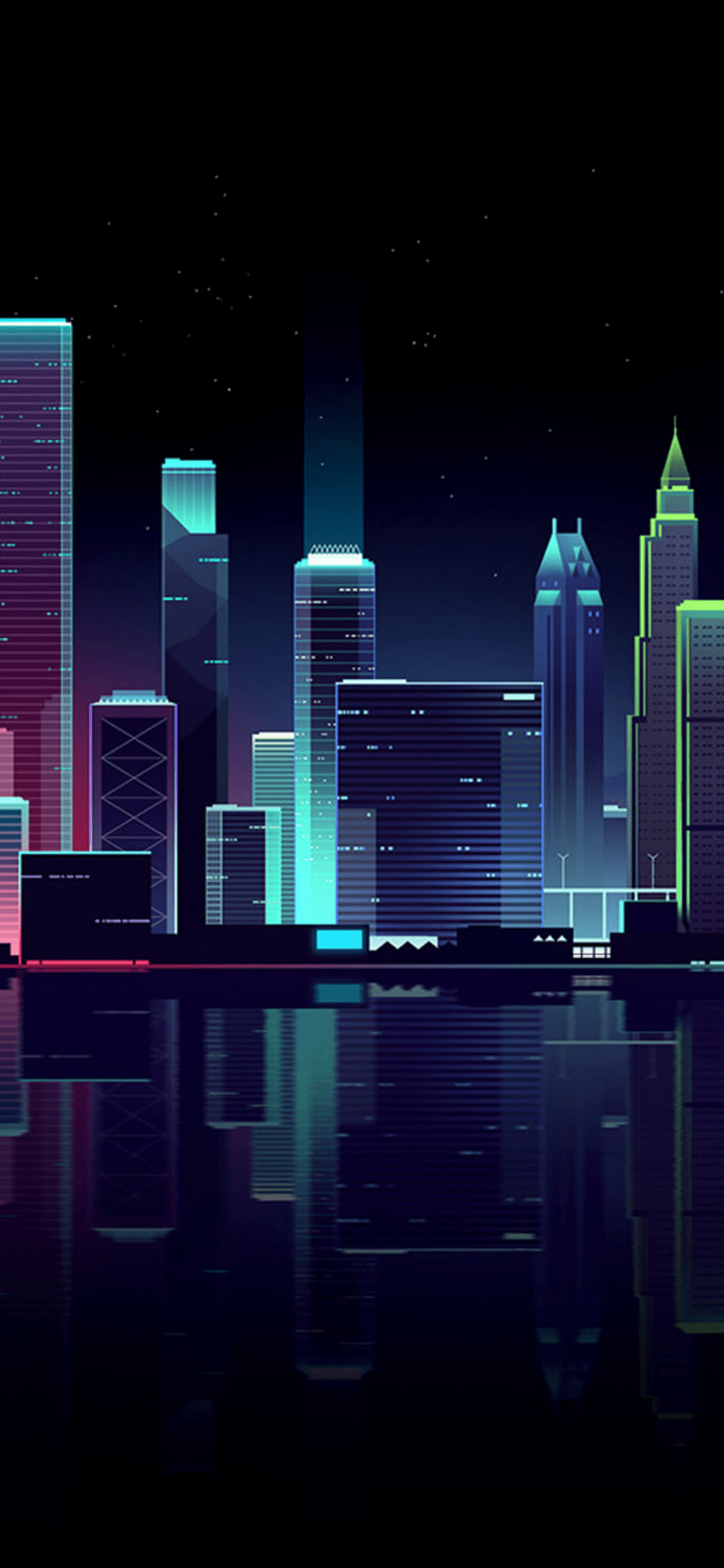 Neon City iPhone Wallpapers - Top Free Neon City iPhone Backgrounds ...