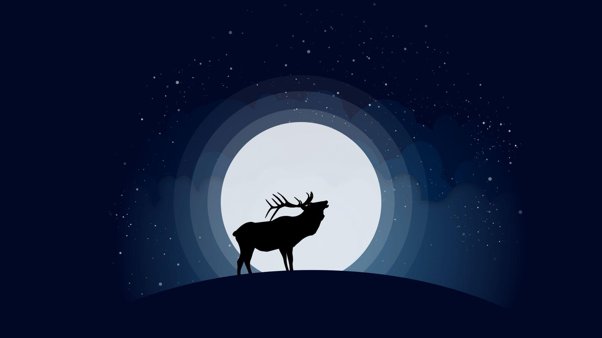 Minimalist Deer Wallpapers - Top Free Minimalist Deer Backgrounds