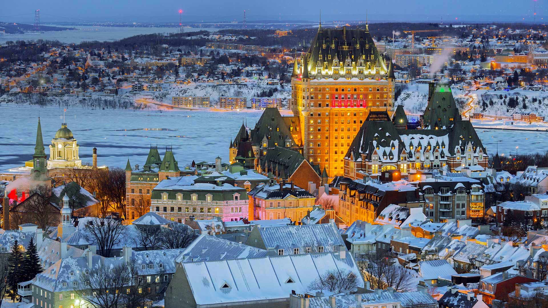 1920x1080 Quebec City, Canada .